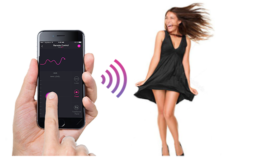 The Lovense Remote app allows you to control it from a short distance.